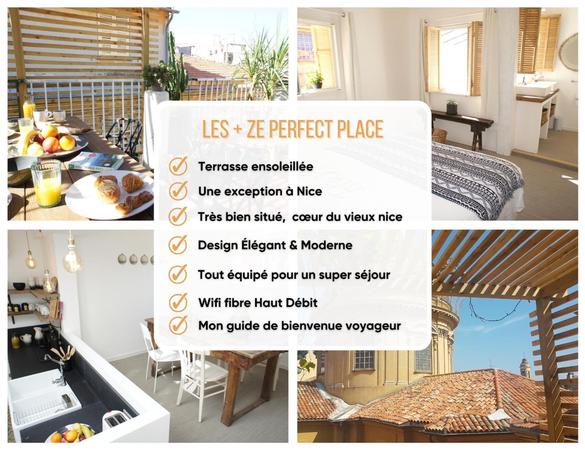 Ze Perfect Place - Vieux Nice - Exceptionnel Appartement - Calme Et Terrasse Avec Vues المظهر الخارجي الصورة